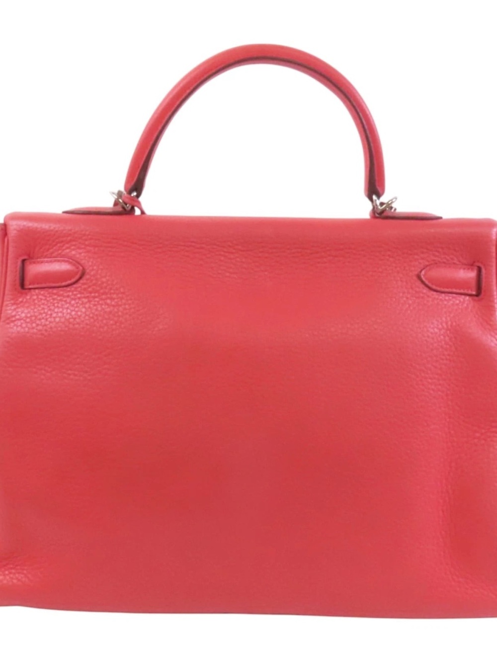 Authentic HERMES KELLY 35 pink clemence leather with strap - Picture 3 of 16